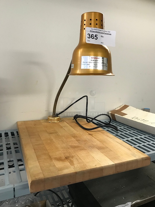 Carving Station w/ Heat Lamp, 110v 1ph, Tested & Working!