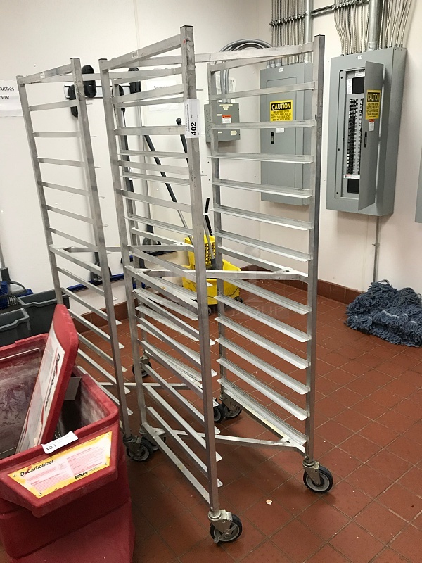 Focus Welded Aluminum Speeds Rack on Casters - Image 1 of 2
