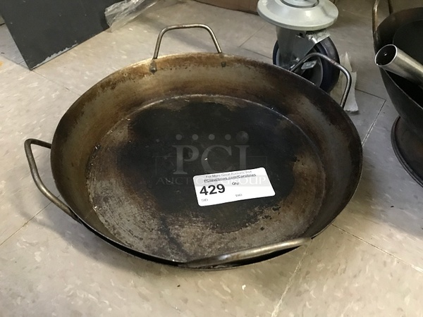 Two Carbon Steel Skillets