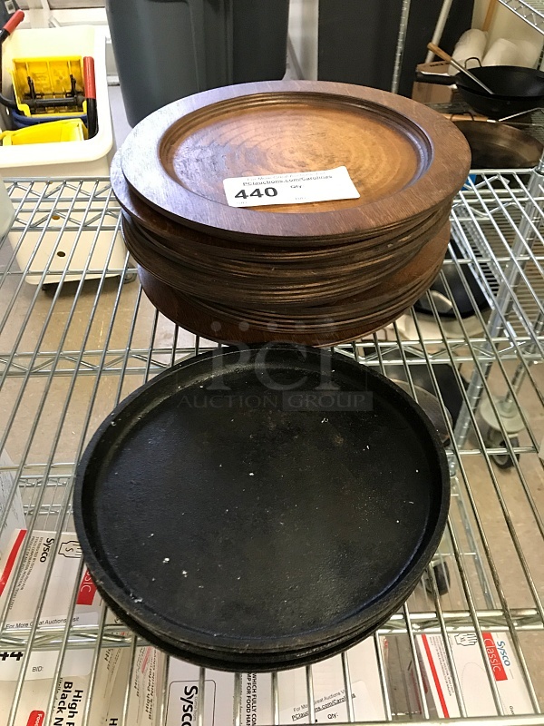 Wooden Fajita Serving Platters