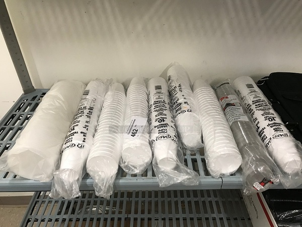 Assorted Dart Foam Cups