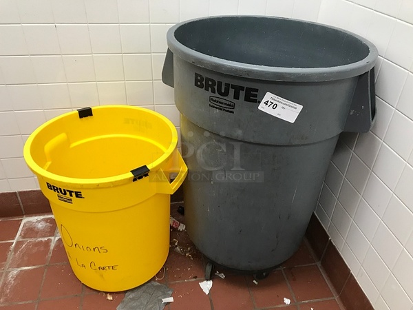 Brute Trash Can & Ingredient Bin