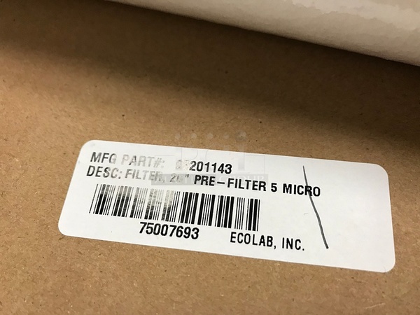 Four Ecolab 20" Pre Filter Rolls - Image 2 of 2
