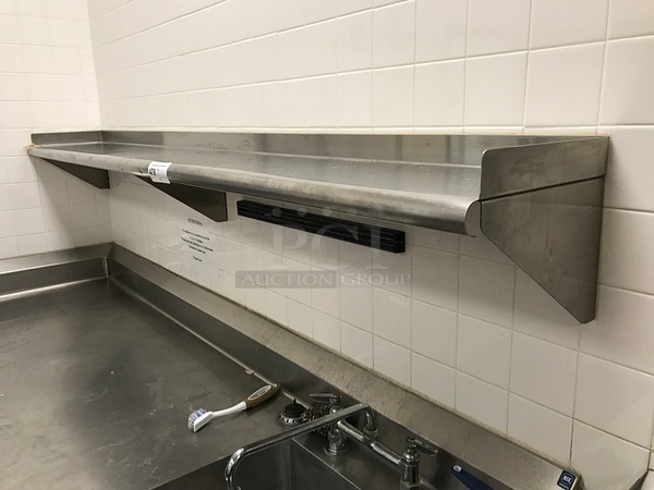 Stainless Steel Wall Shelf