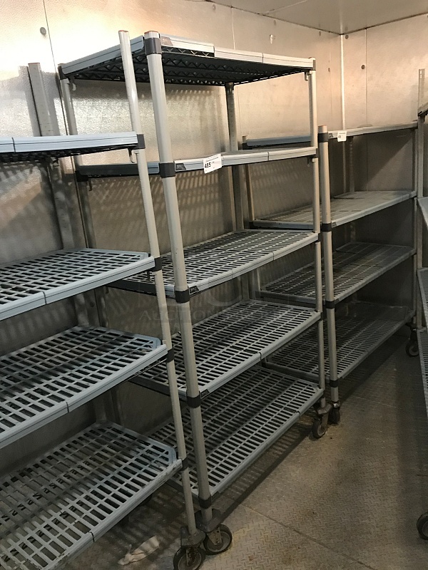 Metro Max Q Storage Shelf on Casters w/ Five Shelves - Image 1 of 1