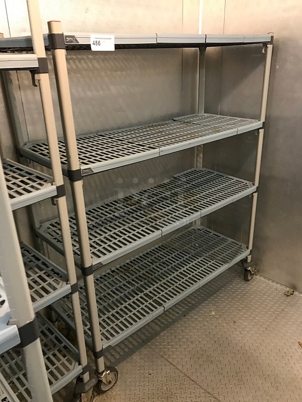 Metro Max Q Storage Shelf on Casters w/ Four Shelves - Image 1 of 1
