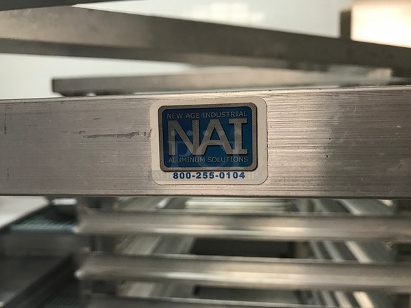 Welded Aluminum Bakers Speed Rack on Casters - Image 2 of 2