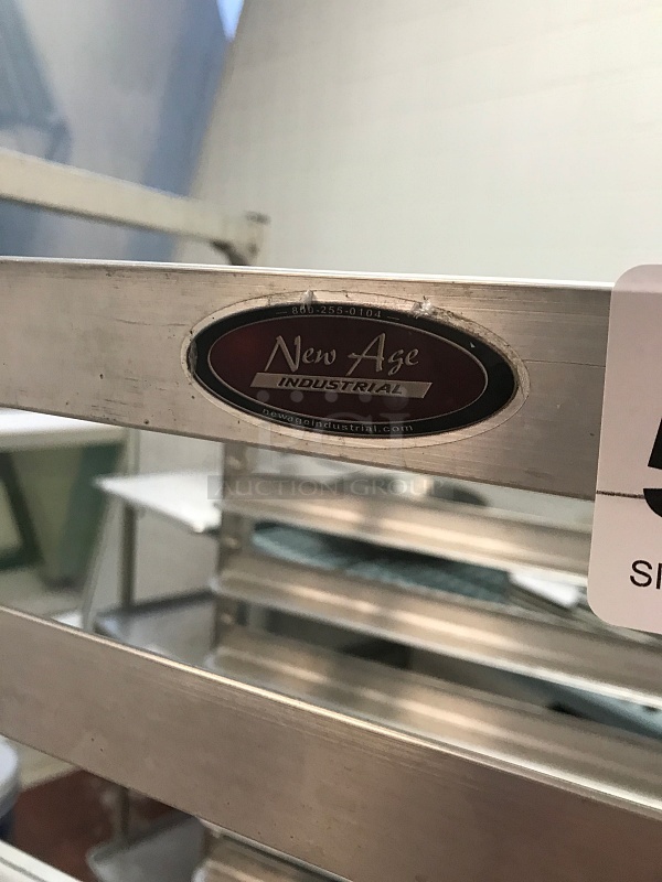 Welded Aluminum Bakers Speed Rack on Casters - Image 2 of 2