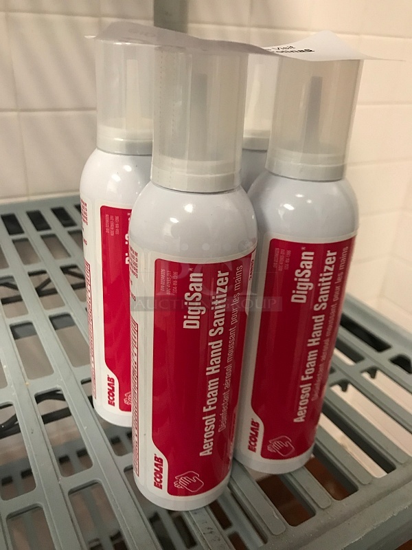 Four Cans of Aerosol Foaming Hand Sanitizer - Image 1 of 1