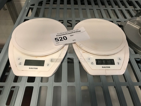 Two Salter Digital Scales