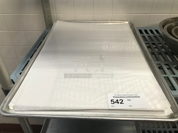 Paper & Plastic Sheets - Image 1 of 2