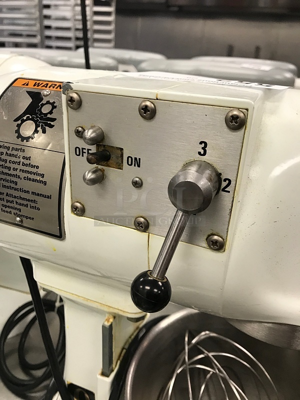 Hobart N50 5 Qt. Commercial Countertop Mixer with Accessories & Bowl, 120V 1ph, Tested & Working! (See Video) - Image 3 of 5