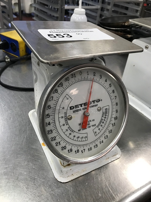 Detecto 32 Oz Portion Control Scale - Image 1 of 2
