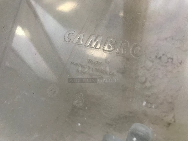 Three Cambro Rolling Ingredient Bins - Image 2 of 2