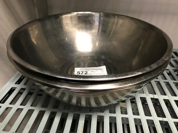 Assorted Stainless Steel Mixing Bowls - Image 1 of 1