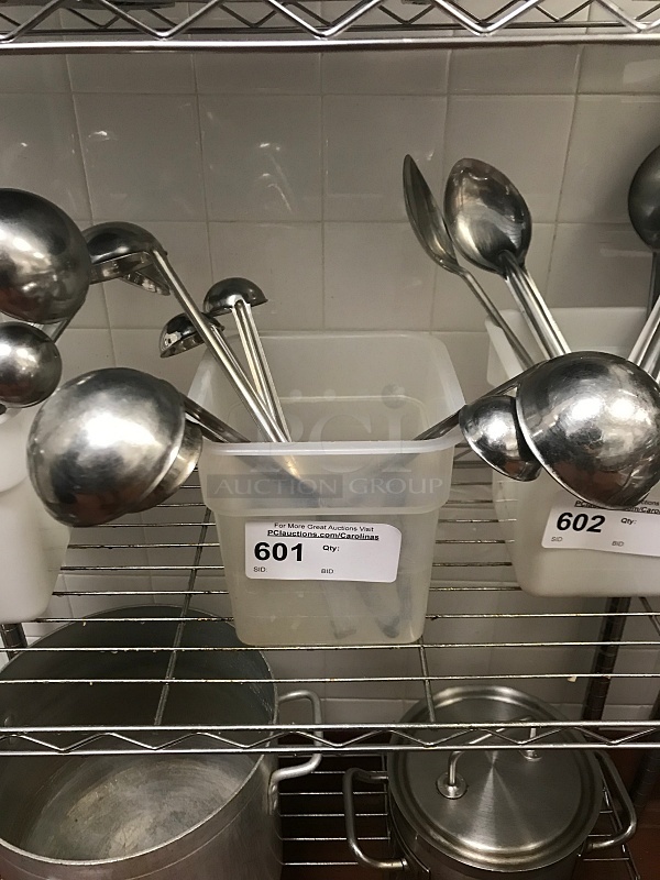 Assorted Stainless Steel Ladles - Image 1 of 1