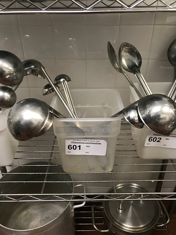 Assorted Stainless Steel Ladles