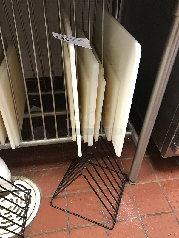 Poly Cutting Boards & Drain Rack