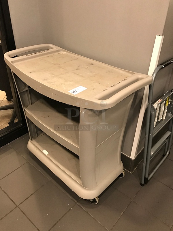 Heavy Duty Rubbermaid Bus Carts (2x bid)