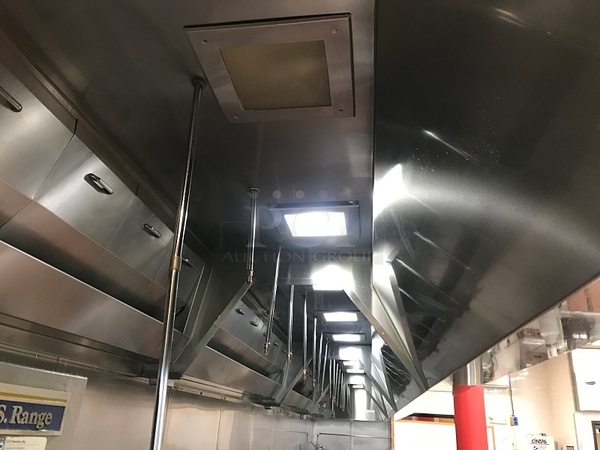 Caddy Stainless Steel Type 2 Kitchen Grease Hood, Complete Package Includes Fire Suppression System, Exhaust & Intelli-Hood Management System, Tested & Working! (Buyer to Remove) - Image 2 of 10