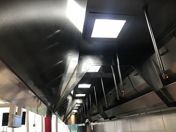 Caddy Stainless Steel Type 2 Kitchen Grease Hood, Complete Package Includes Fire Suppression System, Exhaust & Intelli-Hood Management System, Tested & Working! (Buyer to Remove) - Image 5 of 10