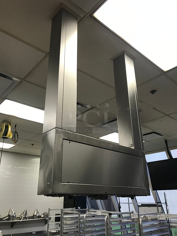Caddy Stainless Steel Type 2 Kitchen Grease Hood, Complete Package Includes Fire Suppression System, Exhaust & Intelli-Hood Management System, Tested & Working! (Buyer to Remove) - Image 7 of 10