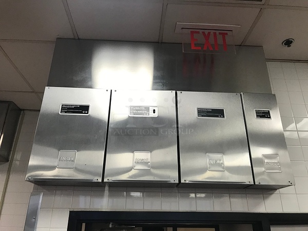Caddy Stainless Steel Type 2 Kitchen Grease Hood, Complete Package Includes Fire Suppression System, Exhaust & Intelli-Hood Management System, Tested & Working! (Buyer to Remove) - Image 9 of 10