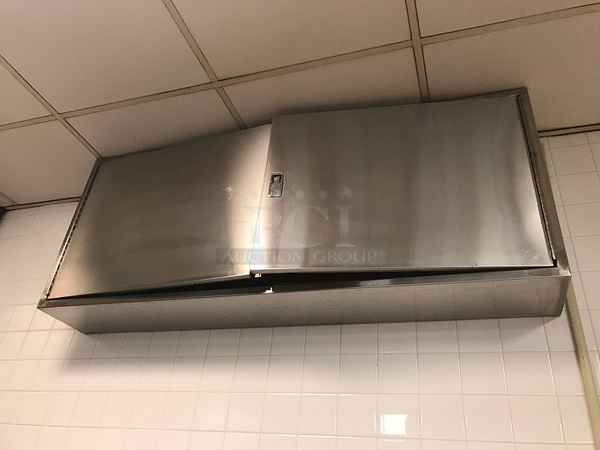 Caddy Stainless Steel Type 2 Kitchen Grease Hood, Complete Package Includes Fire Suppression System, Exhaust & Intelli-Hood Management System, Tested & Working! (Buyer to Remove) - Image 10 of 10