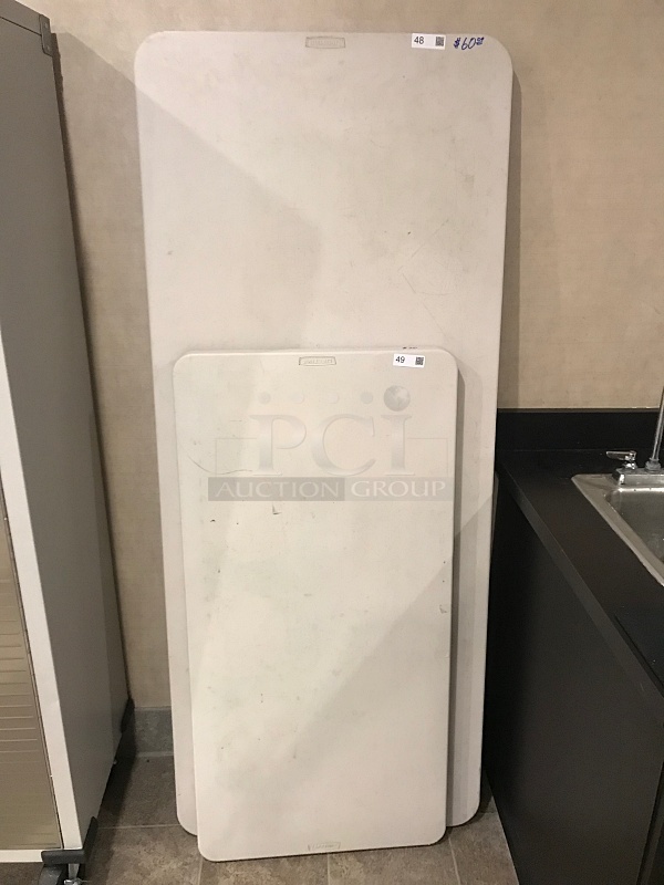Lifetime Folding Plastic Table - Image 1 of 1