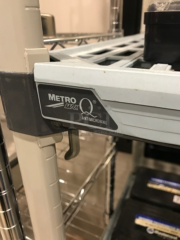 Metro Max Q Storage Rack w/ Four Shelves on Casters - Image 2 of 2