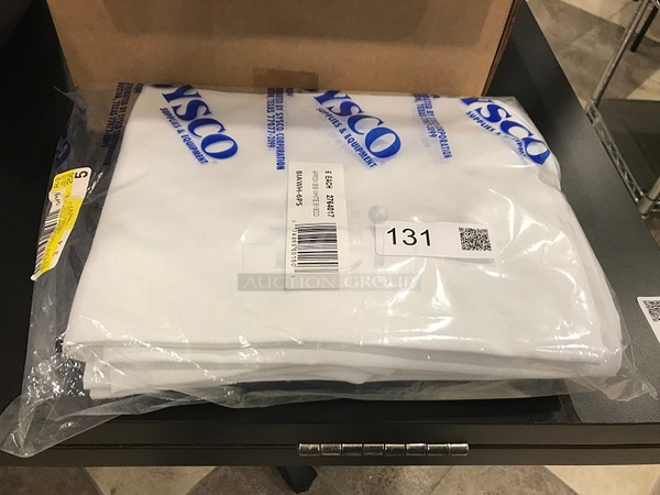 NEW! Six Sysco White Aprons - Image 1 of 2