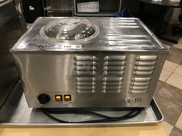 Musso L2 Ice Cream Machine, 115v 1ph, Tested & Working!