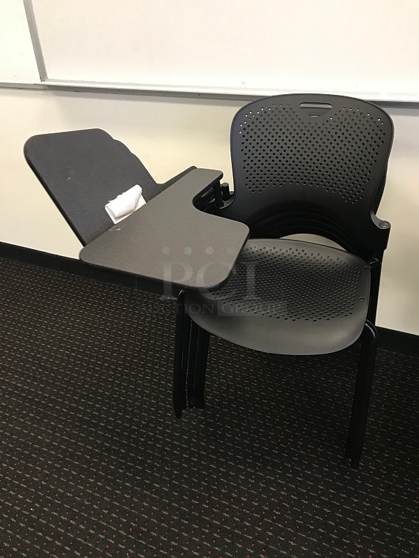 Herman Miller Student Chairs w/ Adjustable Desk & Ventilated Seat (7x bid)