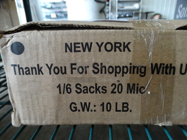 Box of Plastic Shopping Bags - Image 3 of 3