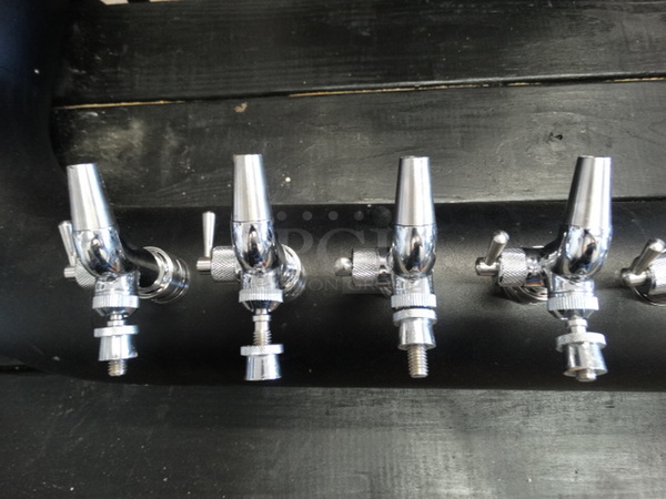 Black 12 Head Beer Tap Tower. 60x10x19
 - Image 2 of 7