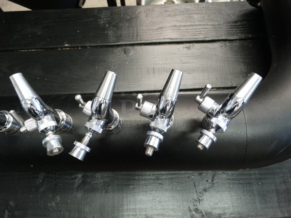 Black 12 Head Beer Tap Tower. 60x10x19
 - Image 4 of 7