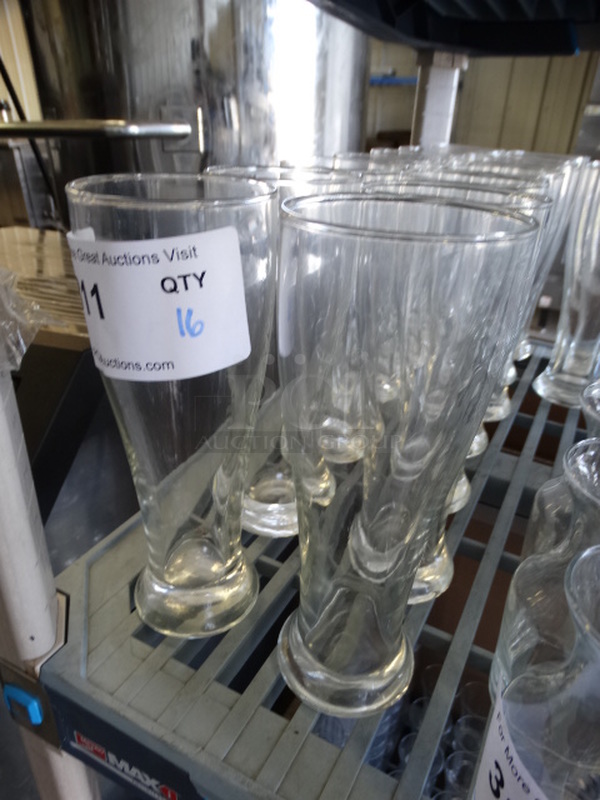 16 Beverage Glasses. 3x3x8. 16 Times Your Bid!
 - Image 3 of 3