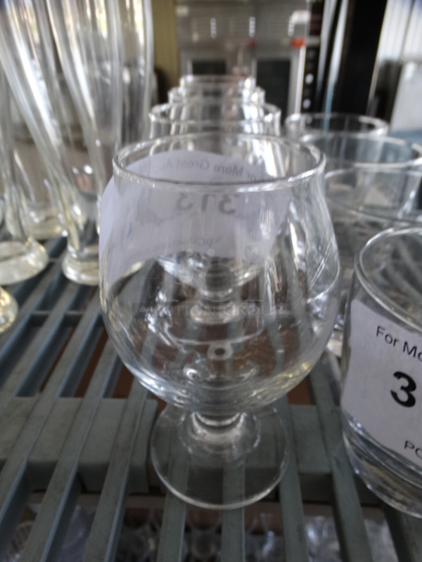 4 Wine Glasses. 3.5x3.5x5.5. 4 Times Your Bid!
 - Image 1 of 2