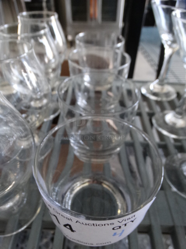 4 Rocks Glasses. 3.5x3.5x4. 4 Times Your Bid!
 - Image 2 of 3