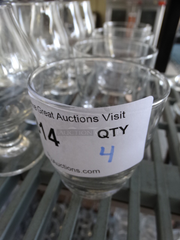 4 Rocks Glasses. 3.5x3.5x4. 4 Times Your Bid!
 - Image 3 of 3