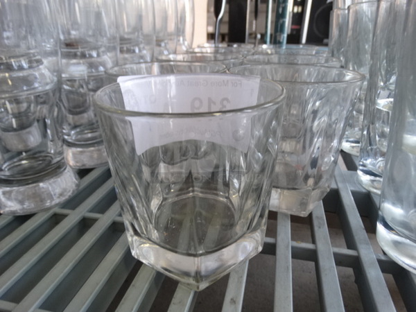 9 Rocks Glasses. 4x4x4. 9 Times Your Bid!
 - Image 2 of 3