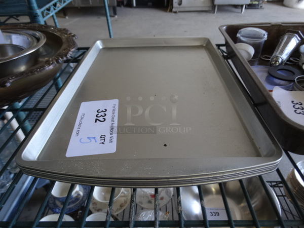 5 Metal Baking Pans. 10x15x1. 5 Times Your Bid!
 - Image 1 of 4