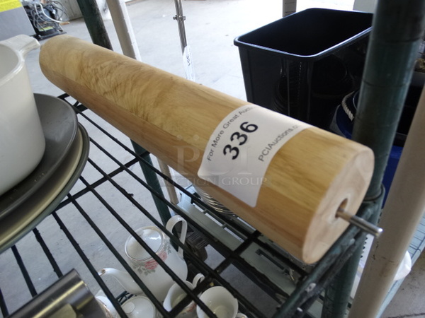 Wooden Rolling Pin. 24x3x3
