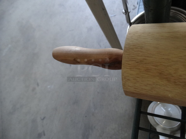 Wooden Rolling Pin. 24x3x3
 - Image 3 of 4