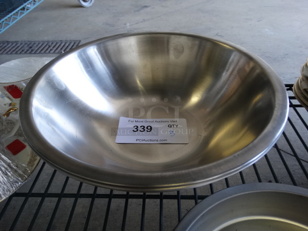 3 Metal Bowls. 12x12x4. 3 Times Your Bid!
