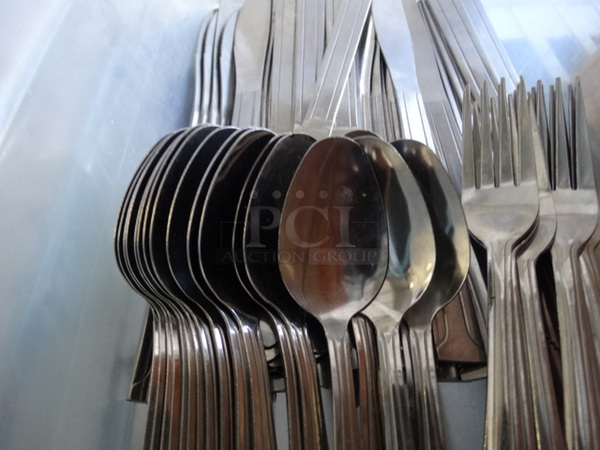 ALL ONE MONEY! Lot of 38 Knives, 18 Spoons and 7 Forks!
 - Image 2 of 4