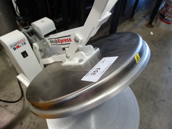 AWESOME! DoughXpress Model DM-18 Metal Commercial Countertop Dough Press. 120 Volts, 1 Phase. 18x29x13. Tested and Working! - Image 3 of 9