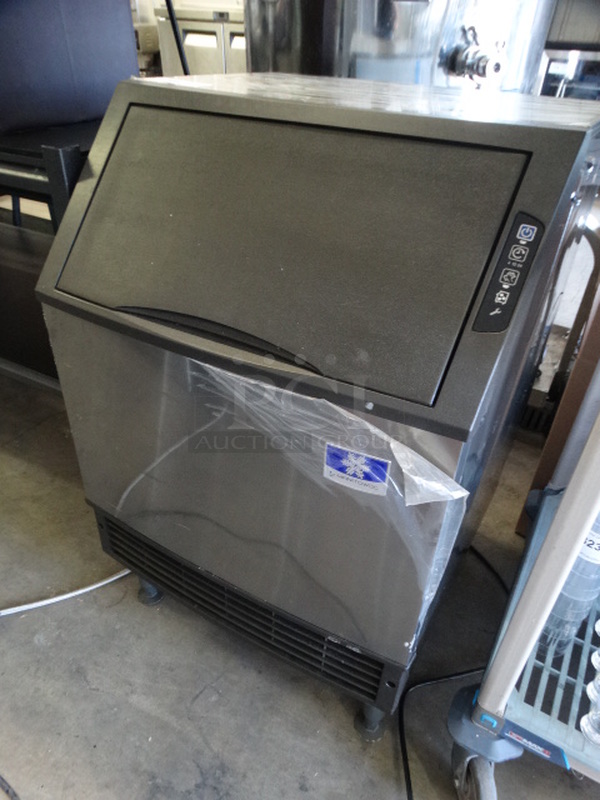FANTASTIC! 2018 Manitowoc Model UY0190A-161B Stainless Steel Commercial Self Contained Ice Machine. 115 Volts, 1 Phase. 26x28x40
 - Image 2 of 9