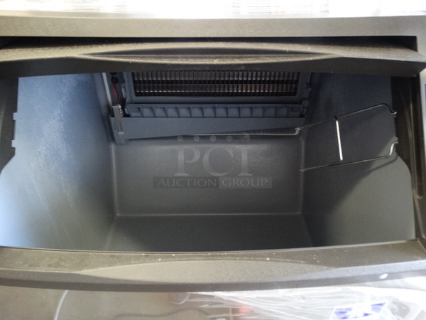 FANTASTIC! 2018 Manitowoc Model UY0190A-161B Stainless Steel Commercial Self Contained Ice Machine. 115 Volts, 1 Phase. 26x28x40
 - Image 6 of 9