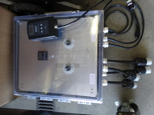 ASTOUNDING! Brewha Equipment Company All In One Microbrewery System Includes Stainless Steel Commercial Jacket Conical Fermenter, Winch and Power Control Box! 99x48x104 - Image 10 of 12